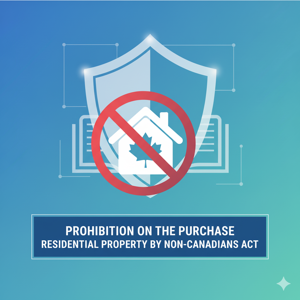 Prohibition on the Purchase of Residential Property by Non-Canadians Act